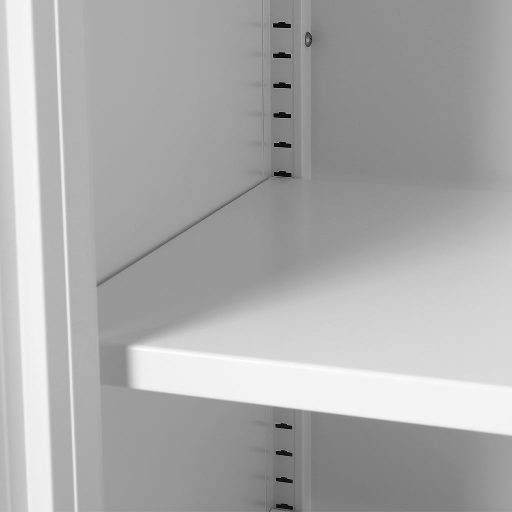 Levede Storage Cabinet Steel Kitchen White-1954802986463137797