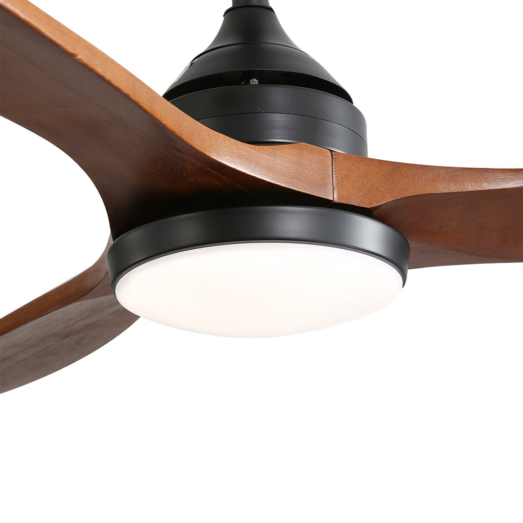 Spector 52'' Ceiling Fan DC Motor LED Walnut-1954802707130880005