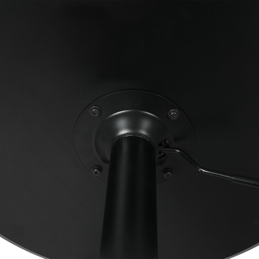 Levede Bar Table Swivel Gas Lift Counter Black-1954802991219478533
