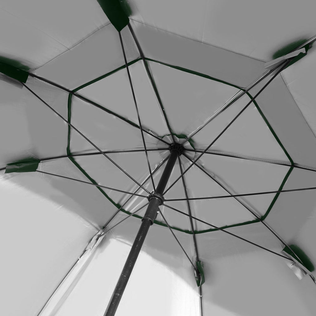 Mountview Beach Umbrella Outdoor Umbrellas Green 2.33M-1954802645415890949