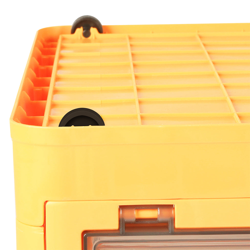 Storage Containers with Lid Clothes S Orange Small-1954802600700416005
