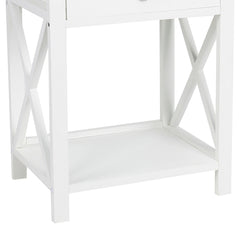 Levede 1x Bedside Tables Drawers Side-1954802691104444421