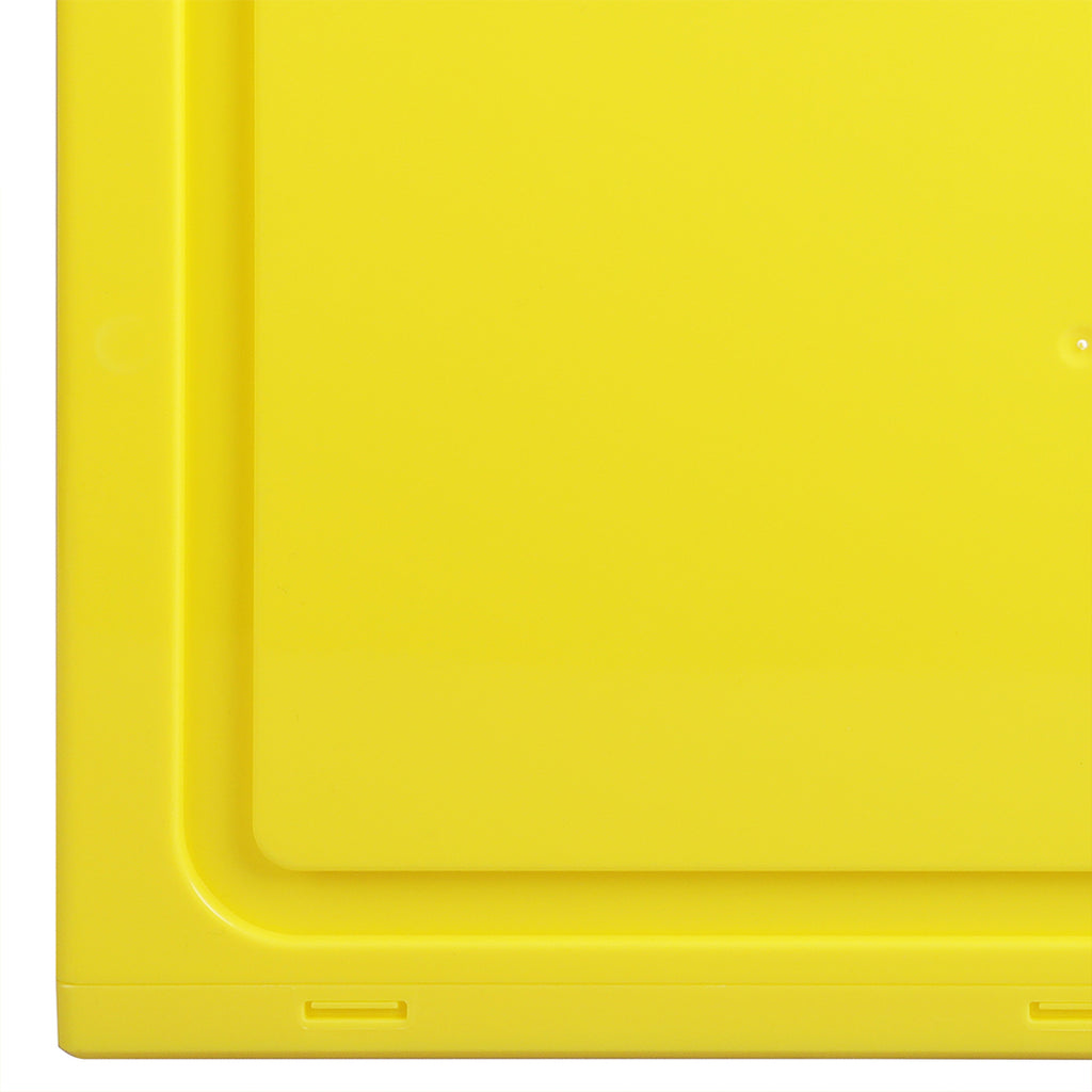 Stacked Sneaker Display Case Clear Shoe Yellow-1954802602273280005