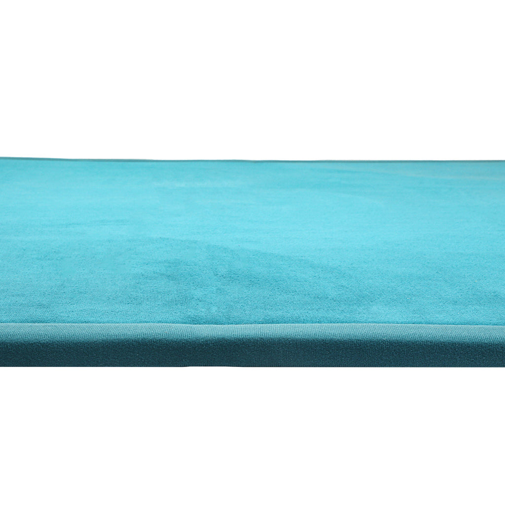 Marlow Coral Velvet Area Rugs Large Mat 150x200cm Blue-1954802461801844741
