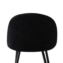 Levede 2x Dining Chairs Kitchen Cafe Black-1954802979055996933
