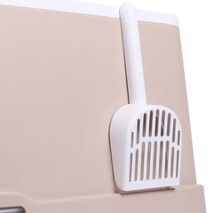 PaWz Cat Litter Box Fully Enclosed Kitty Coffee-1954802512208990213