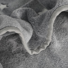 DreamZ 3x3M Large Oversized Blanket Grey Star-1954802942217424901