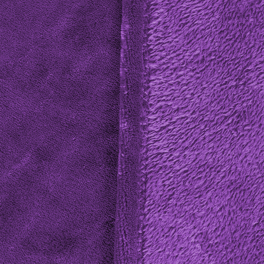 DreamZ 320GSM 220x240cm Ultra Soft Mink Aubergine Queen-1954802936748052485