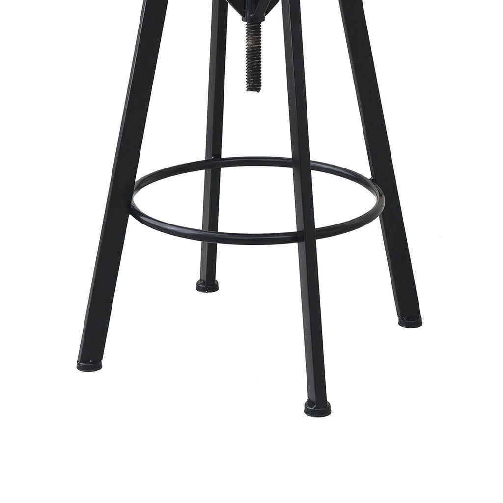 Levede 1x Bar Stool Industrial Adjustable-1954802952325697541