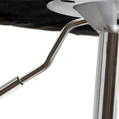 Levede 1x Kitchen Bar Stools Gas Lift Grey Silver-1954802951906267141