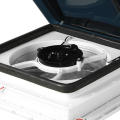 Manan Caravan Roof  Vent Hatch RV Shower Air Exhaust 12V Fan LED Light Trailer-1954802967265808389