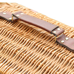 4 Person Picnic Basket Baskets Set Outdoor-1954802901864026117