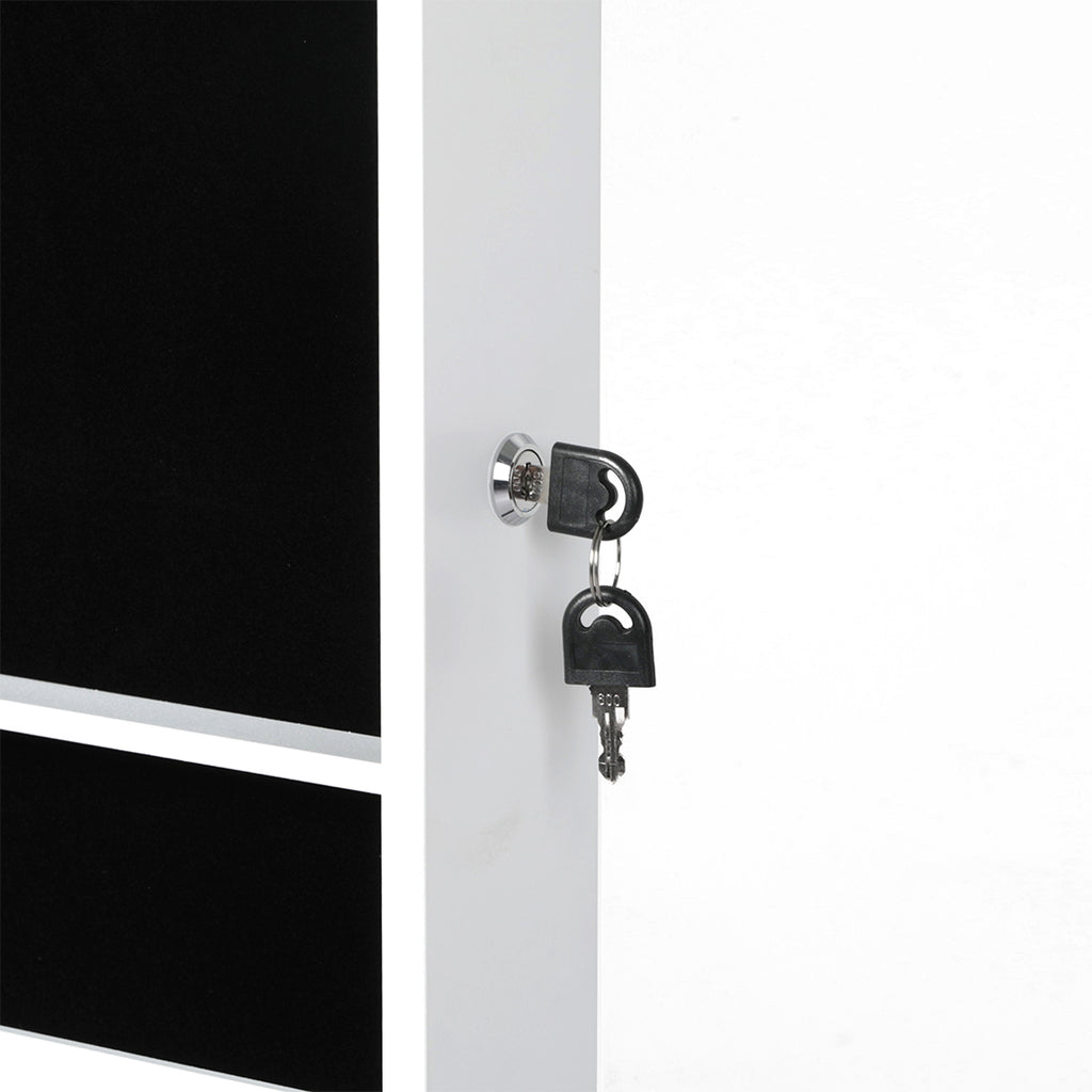 Levede Mirror Jewellery Cabinet Touch-1954802757403807749