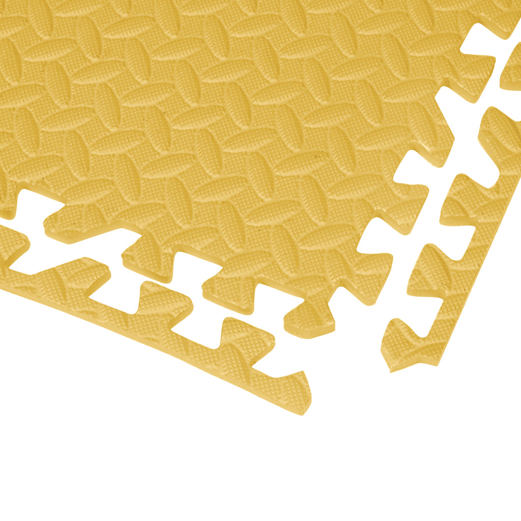 Bopeep EVA Foam Kids Play Mat Floor Yellow-1954802773488963589