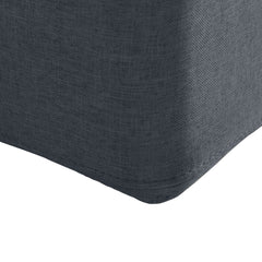 Levede Fabric Bed Frame Queen Tufted Dark Grey-1954802923024289797