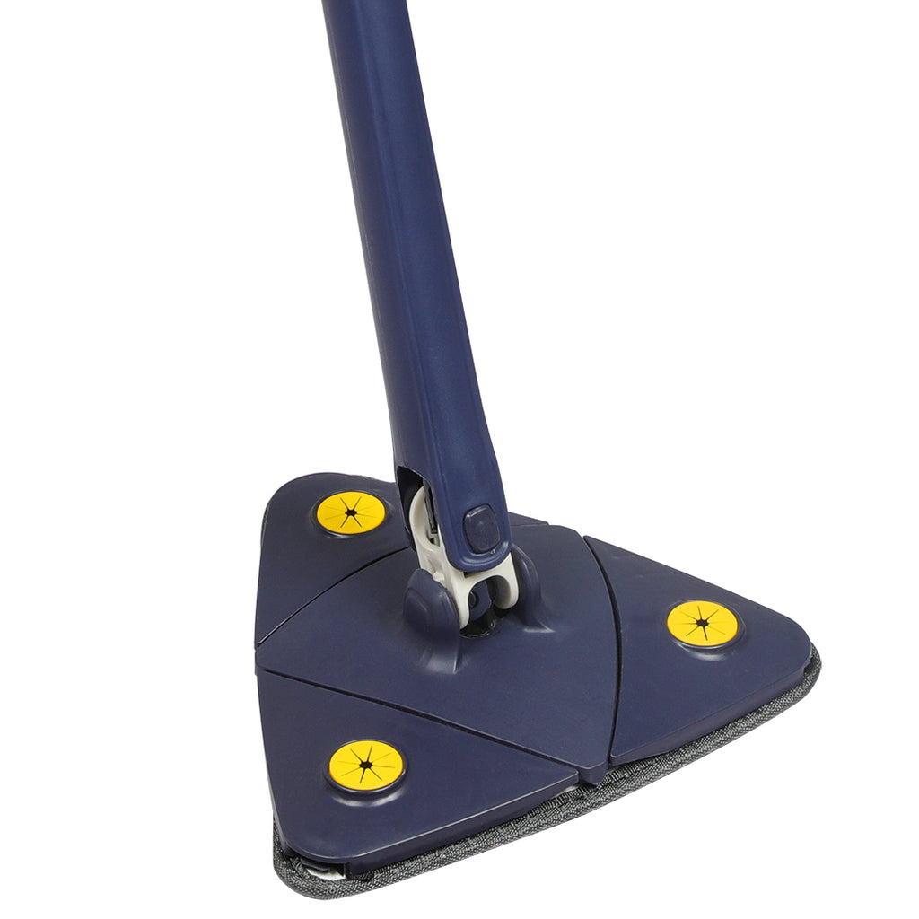 Cleanflo Cleaning Mop Dry Wet Triangle Blue-1954803000895737861