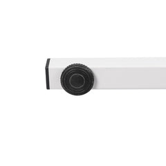 Garden Security Fence Gate Expandable White-1954802909753511941