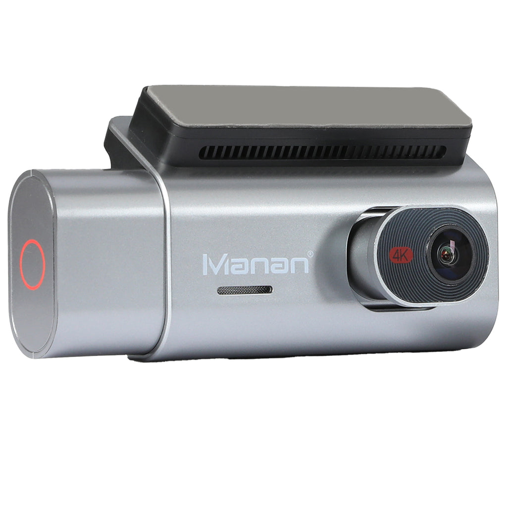 Manan 4K Car Dash Camera Front and Rear Wifi GPS 3 Lens-1954802341643423749