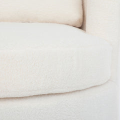 Levede Fleece Swivel Chair-1954802380256186373