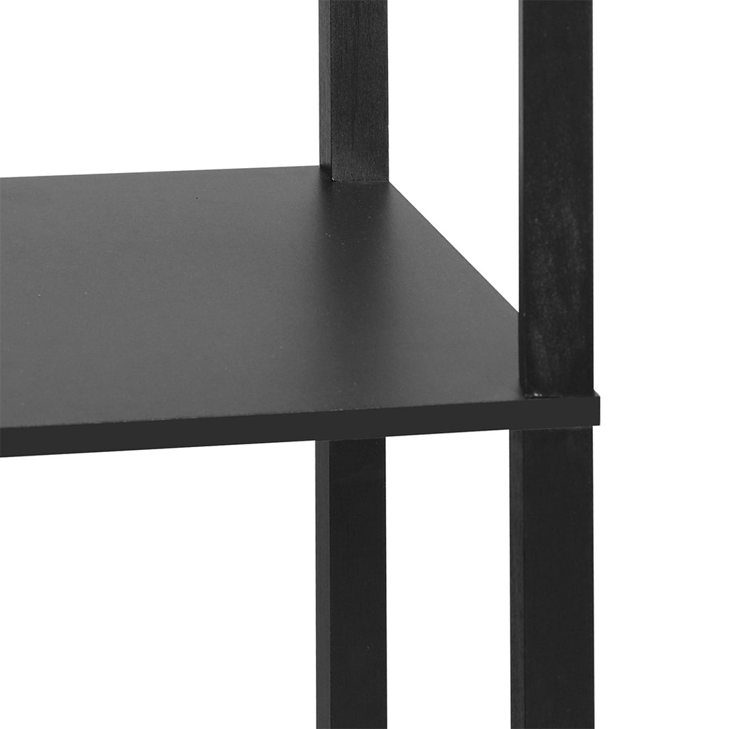 EMITTO Floor Lamp Storage Shelf LED Black-1954802834335731717