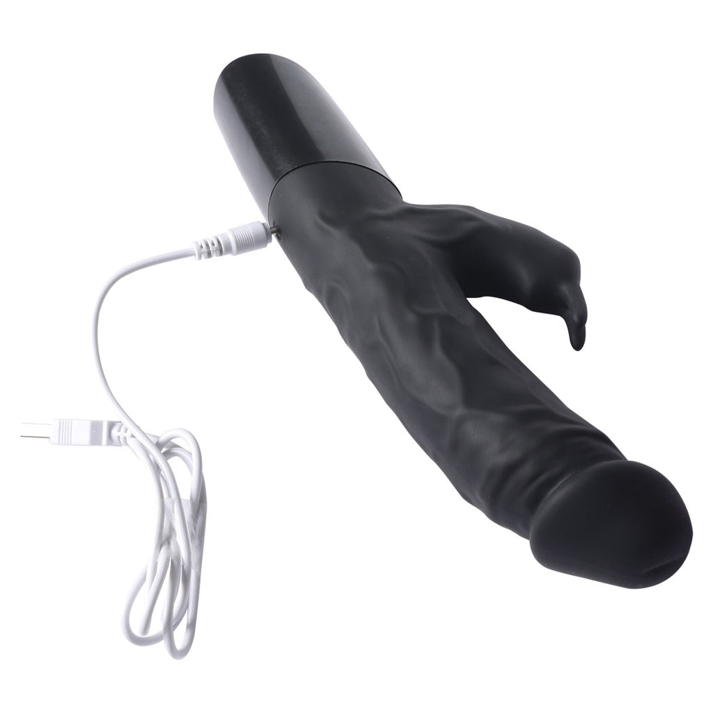 Urway Vibrator Dildo Masturbator Heating Black-1954802622997336069