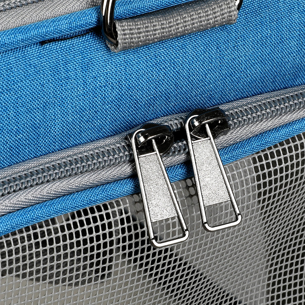 Pawz 3 in 1 Pet Soft Crate Dog Cat Carrier XL Size Blue-1954802466226835461
