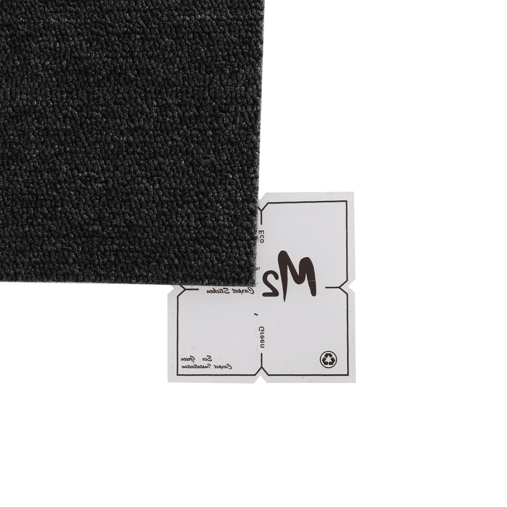 Marlow 20x Carpet Tiles 5m2 Box Heavy Black-1954802709639073797