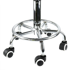 2x Levede Swivel Salon Barstool Hairdressing White-1954802613753090053