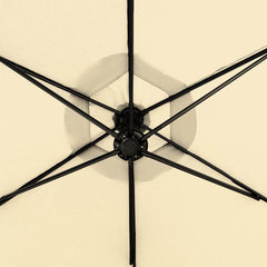 Mountview 3M Outdoor Umbrella Cantilever Beige Without Base-1954802870608072709