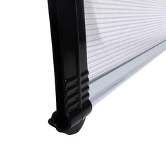 Mountview Window Door Awning Outdoor 1M X 1.5M Transparent 1x1.5M-1954802872034136069