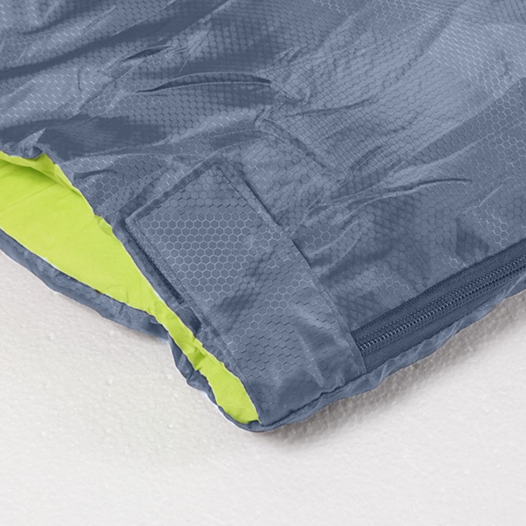 Mountview Double Sleeping Bag Bags Outdoor Grey-1954802649656332293