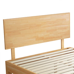 Levede Queen Rubberwood Bed Frame-1954802934042726405
