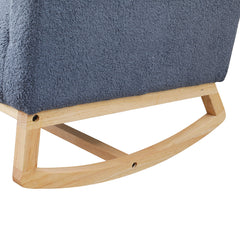 Levede Rocking Chair Ottoman Footrest With Side Pocket-1954802459599835141