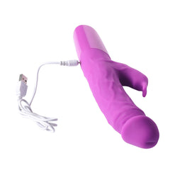 Urway Vibrator Dildo Masturbator Heating Purple-1954802623173496837