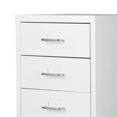 Levede Office Cabinet 8 Drawer Drawers White-1954802725258661893