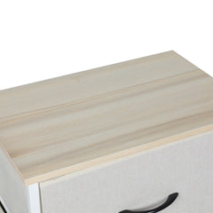 Levede Storage Cabinet Tower Chest Beige-1954802983011225605