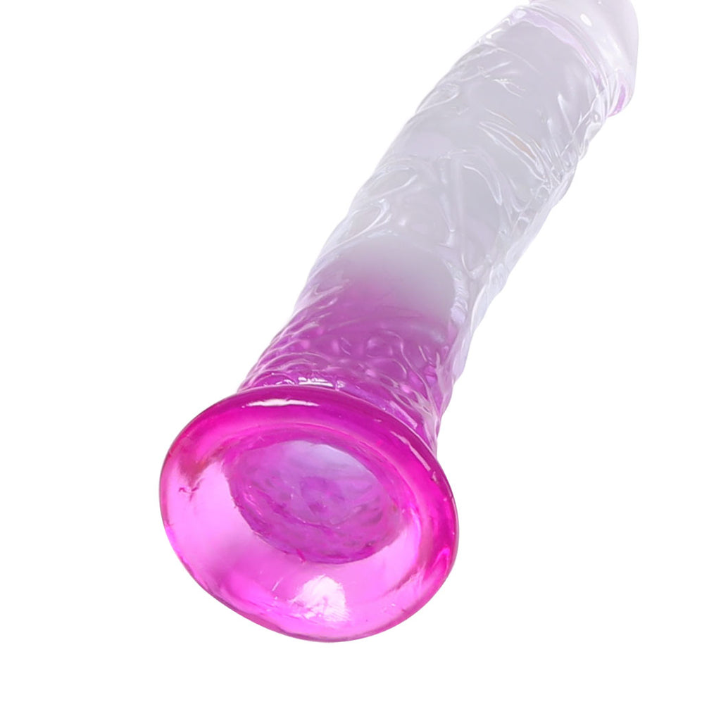 Urway Dildo Dong Realistic Penis Cock Purple 20cm-1954802620652720133