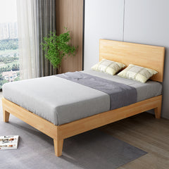 Levede Queen Rubberwood Bed Frame-1954802934042726406
