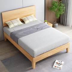 Levede Queen Rubberwood Bed Frame-1954802934042726407