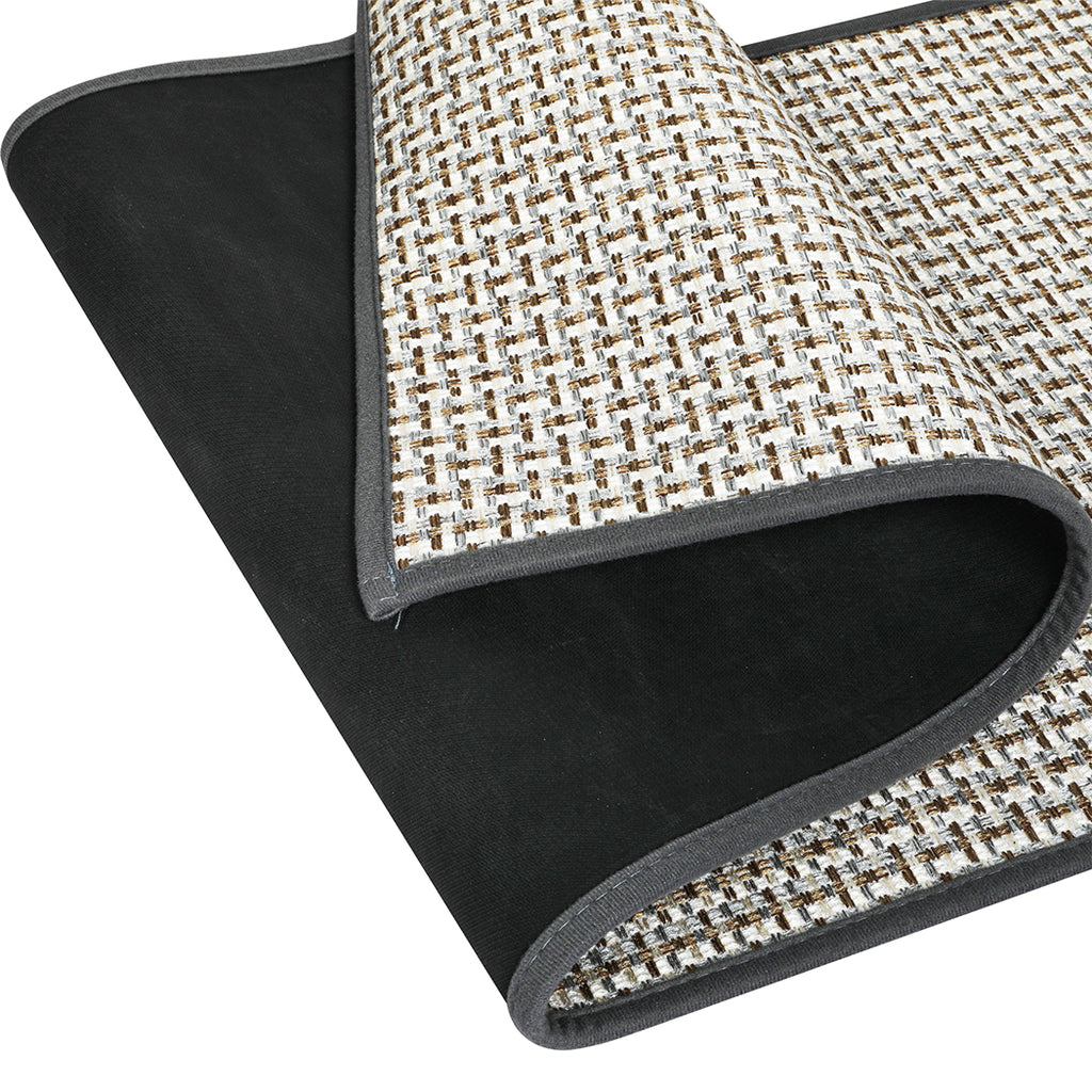 Marlow Kitchen Rug 2PCS Woven Non Slip Absorbent Grey-1954802460874903557