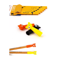 Kumon Pen Cap Pencil Extension Pen Grips Cap 6 Pics-1954803153518071810