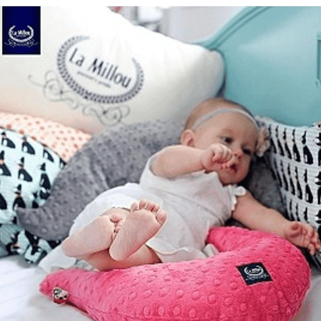 La Millou Hen Pillow - Large - Coral-1954803115127607297