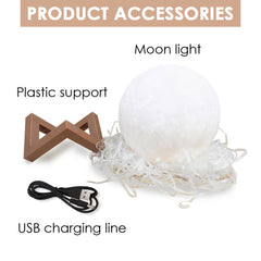 3D Magical Moon Lamp USB LED Night Light Large-1954802821375332353