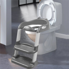 BoPeep Kids Toilet Ladder Grey-1954802788529737729