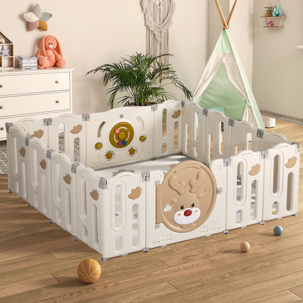 BoPeep Kids Playpen Baby Safety Gate-1954802782179561478