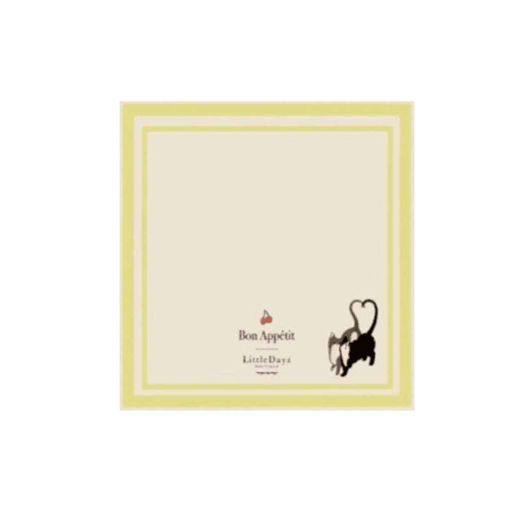 Little Dayz Boutique Boutique Picnic Napkin Green-1954803130281627648