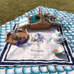 Little Dayz Boutique Emerald Cotton Picnic Mat 195*145-1954803098031624193