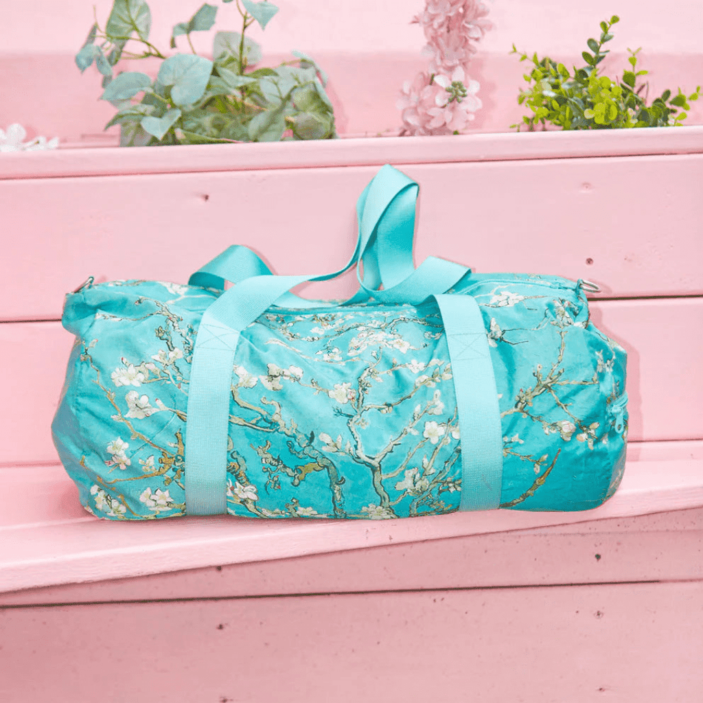 LOQI Van Gogh Almond Blossom Recycled Weekender-1954803126292844545