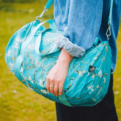 LOQI Van Gogh Almond Blossom Recycled Weekender-1954803126292844546