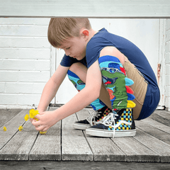 MADMIA Dinosaur Socks With Spikes Kids & Adults Age 6 - 99-1954803049033764866